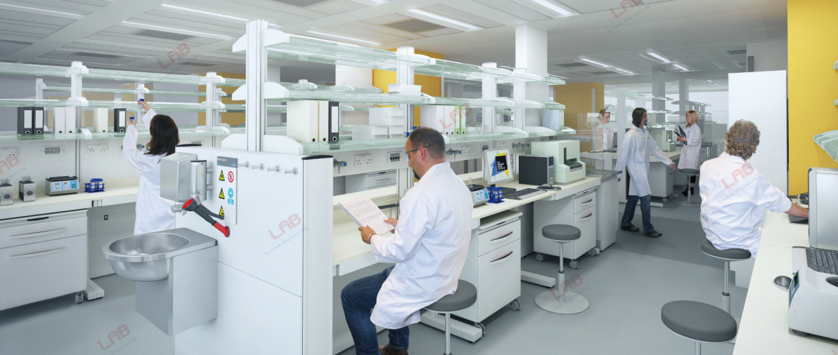 實驗室的(de)管道系統