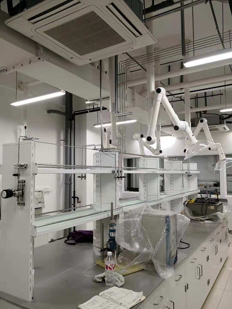 清華大學鹽城(chéng)環境工程技術(shù)研發中心實驗(yàn)室氣路工程案(àn)例