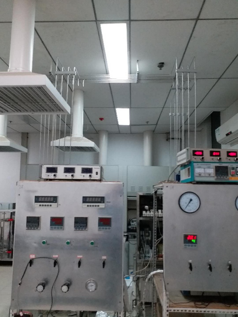 安徽省馬鞍山(shān)食品藥品監督(dū)管理局實驗室(shì)集中供氣系統(tǒng)工程