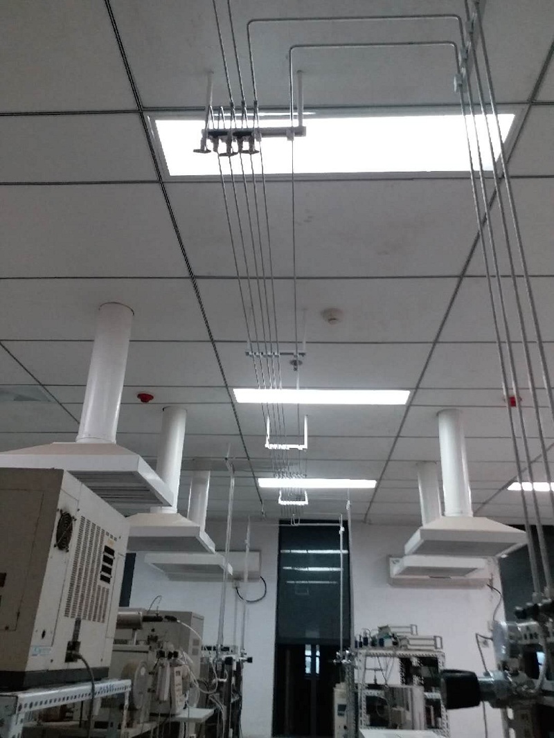 洛陽食(shí)藥檢化驗室氣(qi)路新建工程案(àn)例